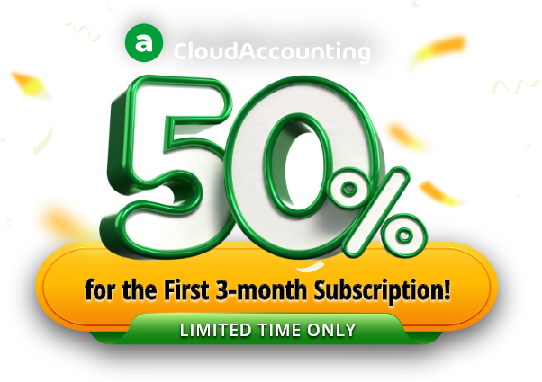 AutoCount - Get 50% off for the first 3-month Subscription